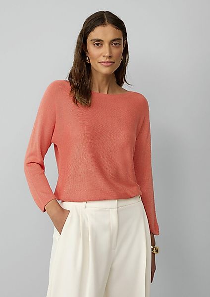 s.Oliver 3/4 Arm-Pullover Strickpullover Feinstrickpullover mit günstig online kaufen