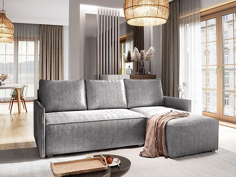 Masseno Ecksofa PERUSI mit Schlaffunktion L-Form, günstig online kaufen