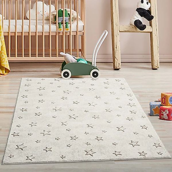 Carpet City Kinderteppich »MARA725«, rechteckig, 11 mm Höhe, Kinderzimmer, günstig online kaufen