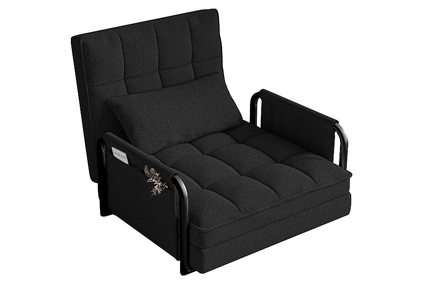 FUROKOY Relaxsessel Liegebett Klappsessel mit Bettkunktion,5 Positionen Ver günstig online kaufen