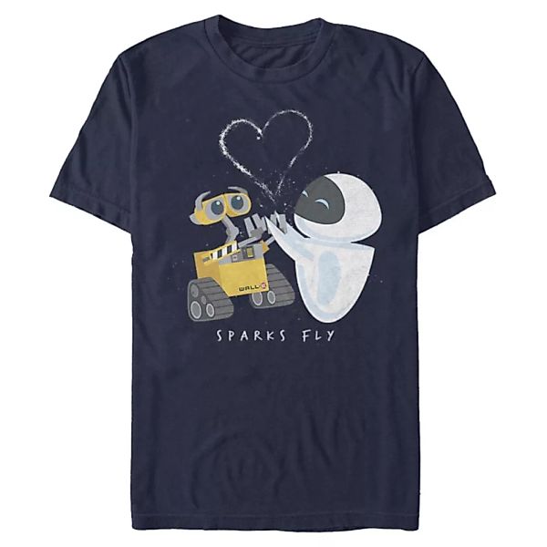Pixar - Wall-E - Wall-e Sparks Fly - Männer T-Shirt günstig online kaufen