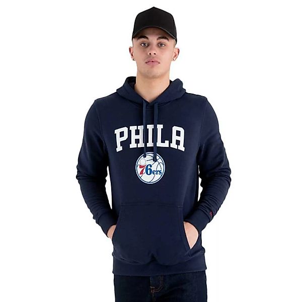 New Era Team Logo Po Philadelphia 76ers Kapuzenpullover M Blue günstig online kaufen