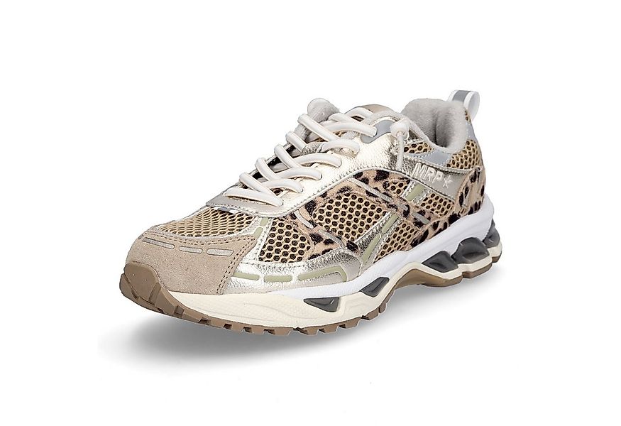 Maripé Maripé Damen Sneaker Amsterdam beige leo Sneaker günstig online kaufen