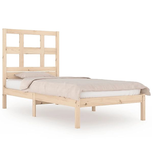 vidaXL Bett Massivholzbett Kiefer 90x190 cm günstig online kaufen