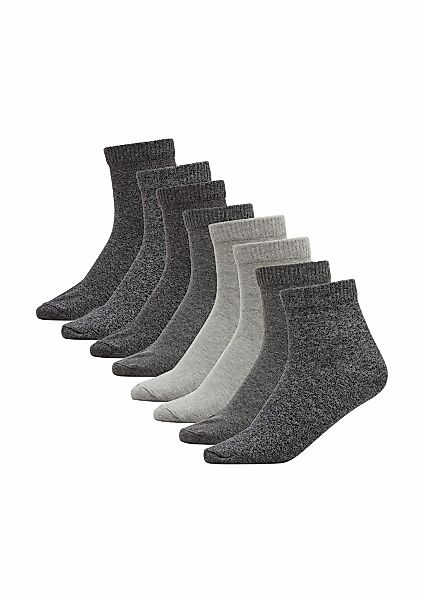 s.Oliver Kurzsocken "essentials", (8 Paar), mit pflegeleichtem Materialmix günstig online kaufen