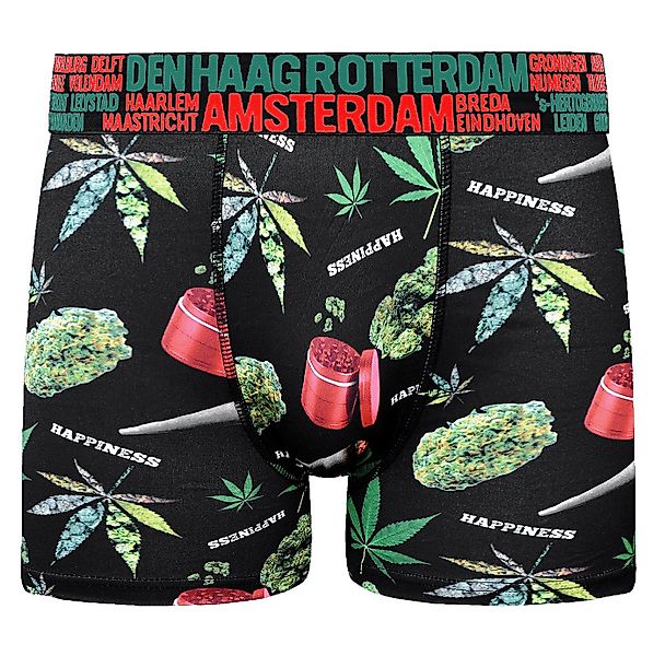 Rungassi Boxershorts Herren Boxershort City Boxershorts "Happiness" Amsterd günstig online kaufen