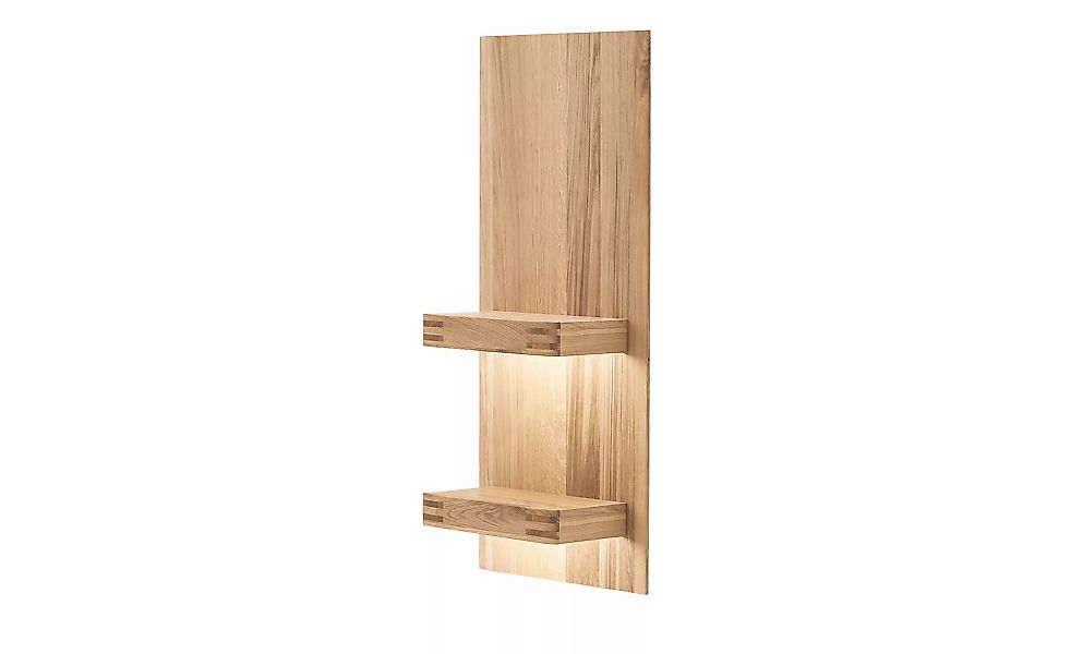 Woodford Wandregal  Monta ¦ holzfarben ¦ Maße (cm): B: 50 H: 115 T: 25.0 Re günstig online kaufen