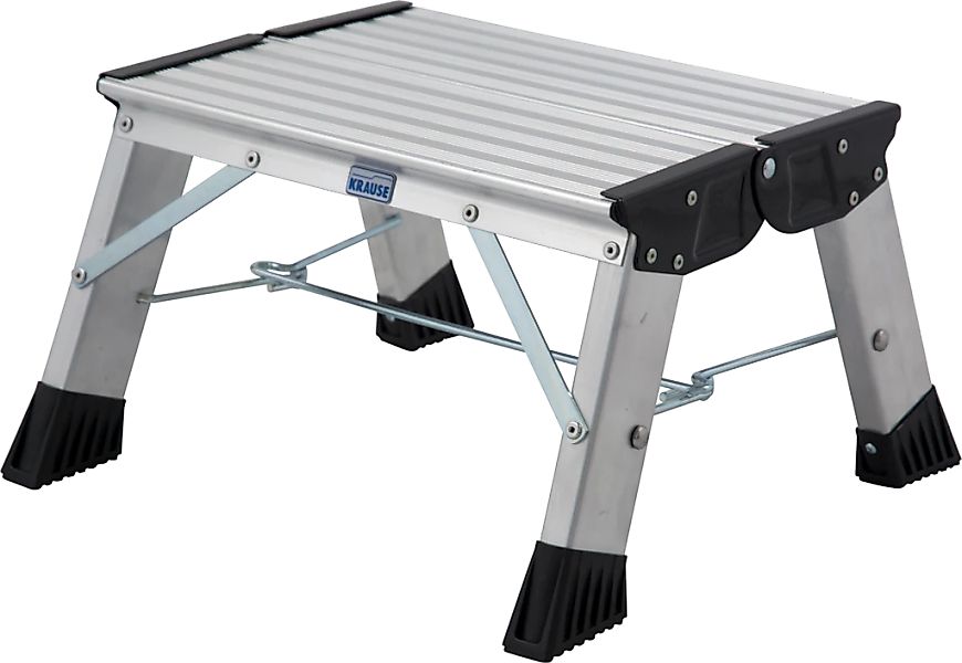 KRAUSE Trittleiter "Treppy Plusline Alu" Aluminium, 1x1 Stufen, Arbeitshöhe günstig online kaufen