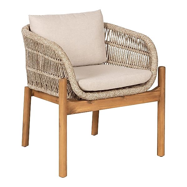 Luxusbetten24 Gartenstuhl Sorrento, aus massivem Akazienholz günstig online kaufen