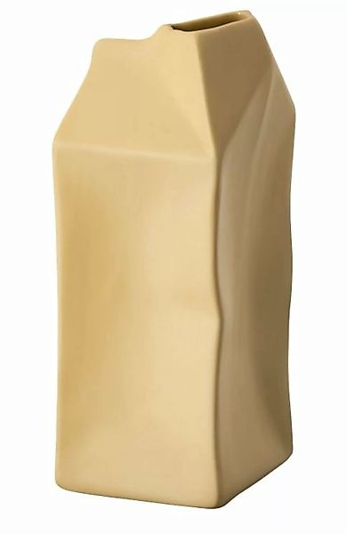 Rosenthal Vasen Miniaturvase Do not Litter Pacco Bello Fossil 11cm (gelb) günstig online kaufen