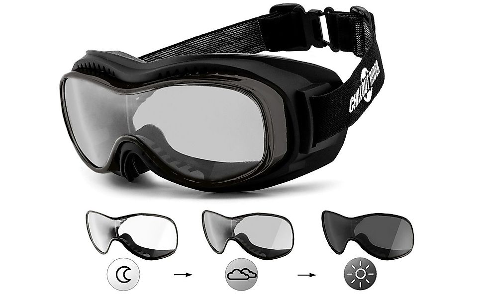 Chillout Rider Sonnenbrille CR006-as, SELBSTTÖNENDE ÜBERBRILLE günstig online kaufen