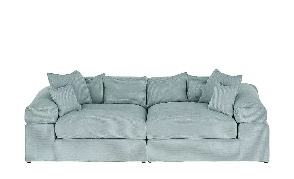 smart Big Sofa - türkis/petrol - 276 cm - 86 cm - 138 cm - Polstermöbel > S günstig online kaufen