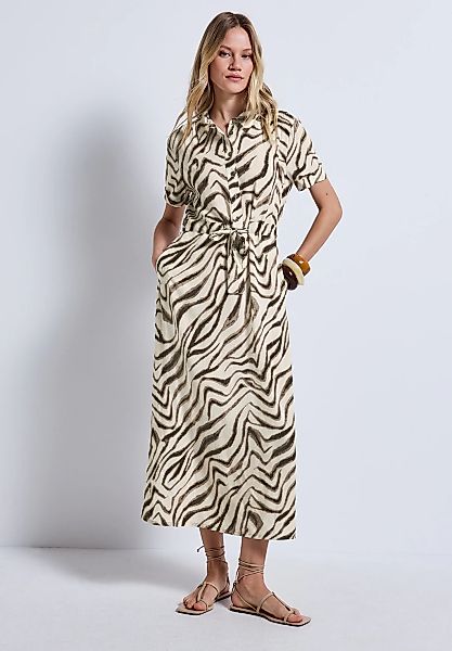 STREET ONE Maxikleid, mit Knopfleiste günstig online kaufen