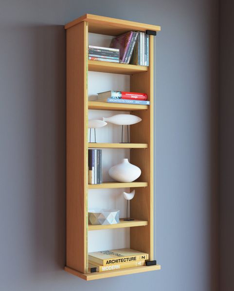 VCM CD-Regal Holz CD DVD Wandregal günstig online kaufen