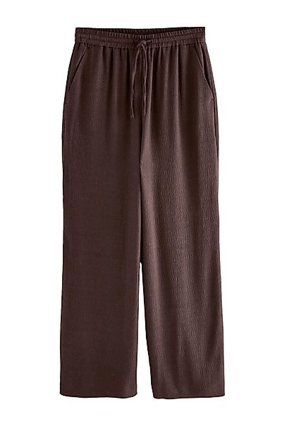 Next Palazzohose Hose in Knitteroptik mit günstig online kaufen