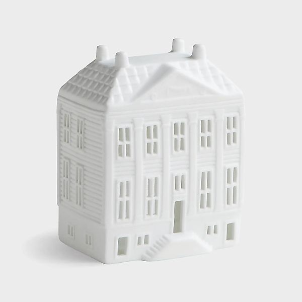&Klevering Teelichthalter Lichthaus Herrenhaus H13cm Keramik günstig online kaufen
