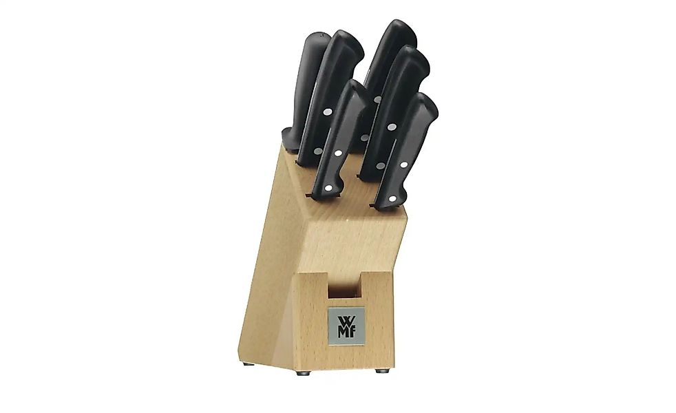 WMF Messerblock  7-teilig  Classic Line ¦ schwarz ¦ Stahl,Kunststoff,Holz ¦ günstig online kaufen