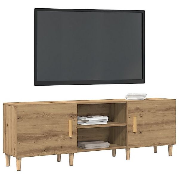 vidaXL TV-Schrank TV-Schrank Eiche Holz 150,2 x 30,3 x 50,2 cm TV-Schrank ( günstig online kaufen