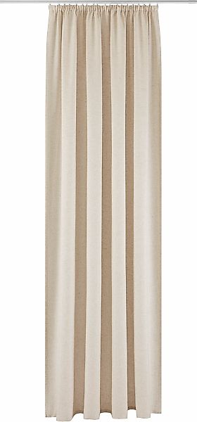 OTTO home Gardine "Rudy" Kräuselband 1 Stk. tlg. Halbtransparent, Leinenloo günstig online kaufen