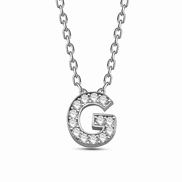 dKeniz Kettenanhänger "Buchstabe G 925/- Sterling Silber" günstig online kaufen