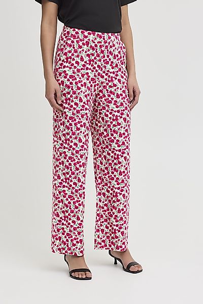 Ichi Loungehose IHAYA gemusterte Stoffhose mit günstig online kaufen