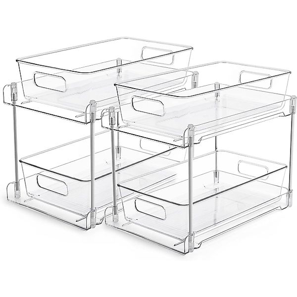 NUODWELL Organizer Multifunktionale Spülschrank, Doppelschicht Unterschrank günstig online kaufen