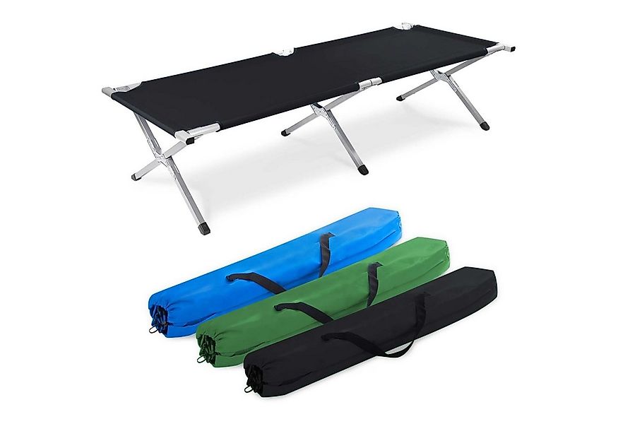 Goods+Gadgets Feldbett Faltbares Aluminium-Feldbett – Robust & Leicht für C günstig online kaufen