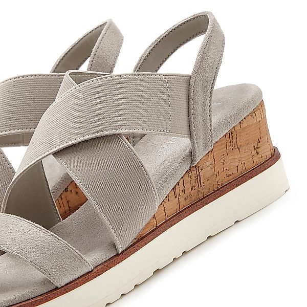 LASCANA Sandalette "Sommerschuh", Sandale, Sommerschuh mit Keilabsatz und e günstig online kaufen