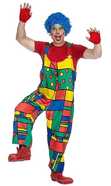 Karneval-Klamotten Clown-Kostüm Herren bunte Clownshose Zirkus Erwachseneko günstig online kaufen