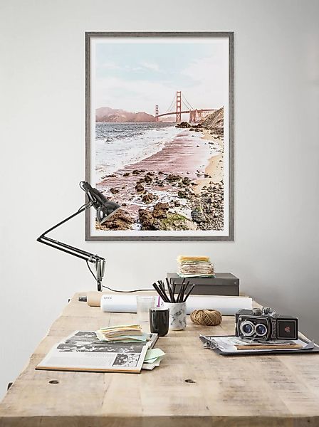 Komar Wandbild "Golden Gate", (1 St.), Deutsches Premium-Poster Fotopapier günstig online kaufen