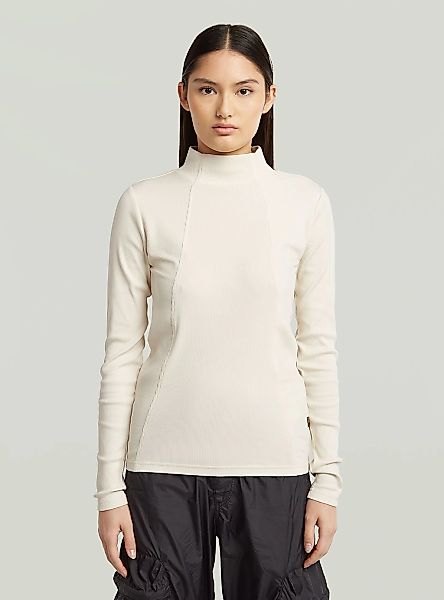 G-STAR T-Shirt "A-Line Slim Mock T-Shirt" günstig online kaufen