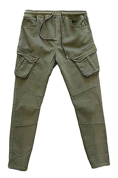 JAMMES Cargohose Cargo Chino Hose Jogger Pants mit Beintaschen Jammes Cargo günstig online kaufen