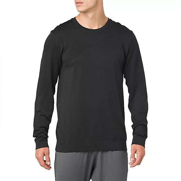 Asics Crew Seamless Langarm-t-shirt L Performance Black Heather günstig online kaufen