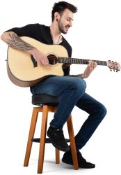 Classic Cantabile Sitzhocker Pub-Hocker für Gitarre günstig online kaufen