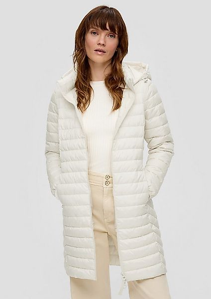 s.Oliver Wintermantel Outdoor-Mantel Steppmantel mit abnehmbarer Kapuze günstig online kaufen