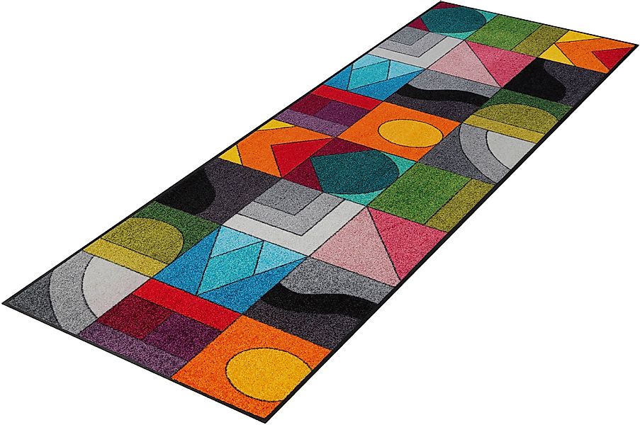 wash+dry by Kleen-Tex Läufer »Momix«, rechteckig, 7 mm Höhe, Schmutzfangläu günstig online kaufen