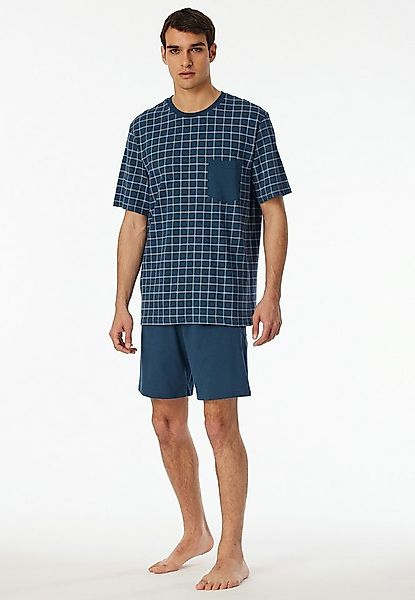 Schiesser Shorty Comfort Essentials (2 tlg) mit aufgesetzter Brusttasche günstig online kaufen