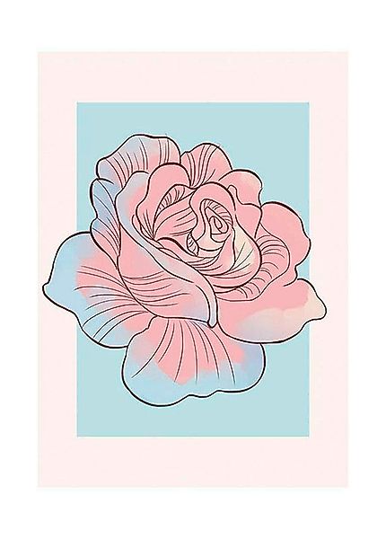 Komar Bild "Cinderella Rose", Disney, (1 St.), Wandbild zur Dekoration im K günstig online kaufen