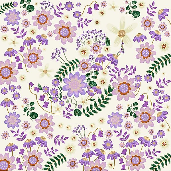 Komar Vlies Fototapete Disney Minnie Mouse Gardening Club Beige günstig online kaufen
