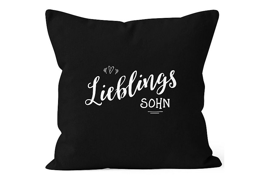 MoonWorks Dekokissen Kissenbezug Lieblingssohn Geschenk Familie Kind Kinder günstig online kaufen
