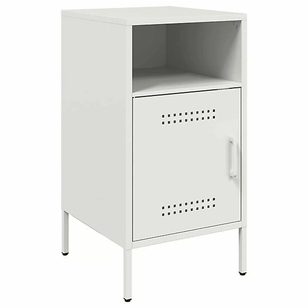 vidaXL Nachttisch Nachttisch Weiß 36x39x68 cm günstig online kaufen