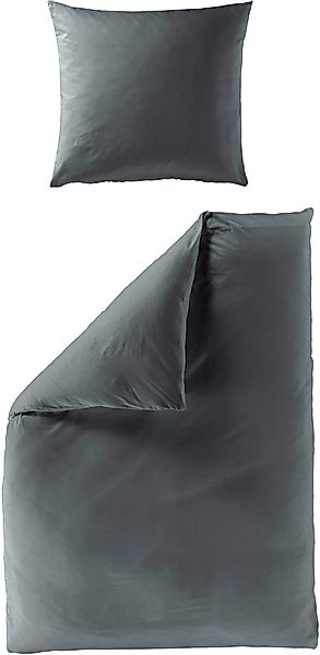 BIERBAUM Bettwäsche "Biber Uni" 2 Stk. tlg. Schlichtes Unidesign: Zeitlos u günstig online kaufen