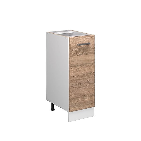 Vicco Apothekerschrank R-Line Medizinschrank für die Küche Sonoma/Weiß 30 c günstig online kaufen