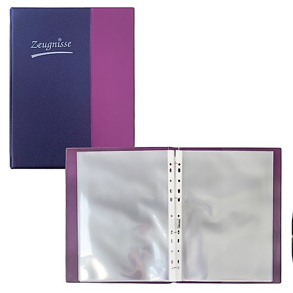 Idena Ringbuchmappe Idena 20104 - Zeugnismappe günstig online kaufen