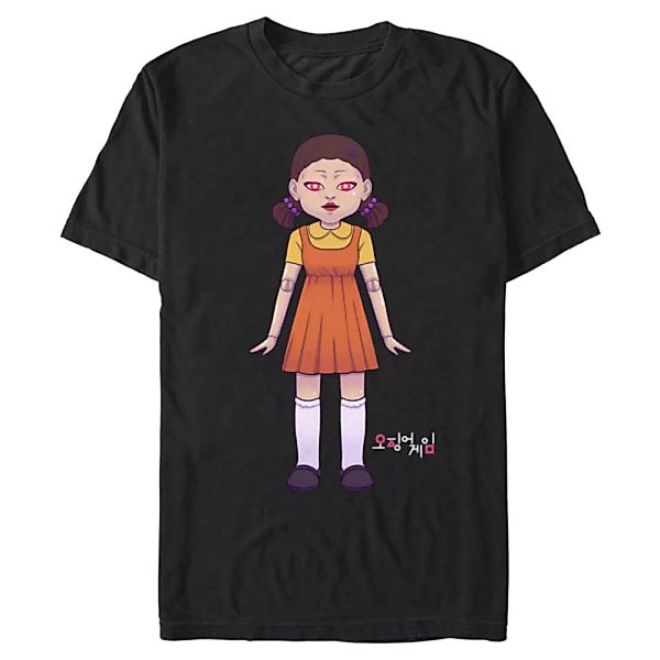 Netflix - Squid Game - Logo SG Doll - Männer T-Shirt günstig online kaufen