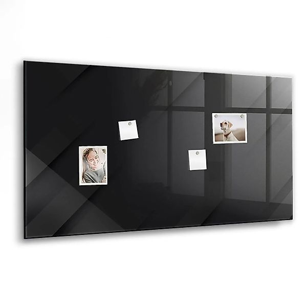 Tulup Schreib Magnettafel Dunkles Wandmuster 120x60 cm Magnettafel Wohnzimm günstig online kaufen