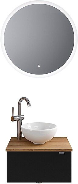 Saphir Badmöbel-Set »Serie 6915«, (4 St.), Gäste-Bad, mit LED-Spiegel und 1 günstig online kaufen