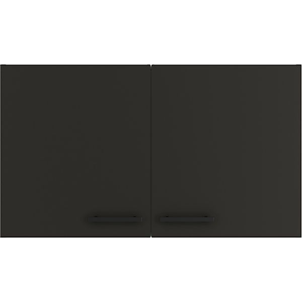OPTIFIT Madrid420 Küchen-Oberschrank 100 cm Anthrazit Matt günstig online kaufen