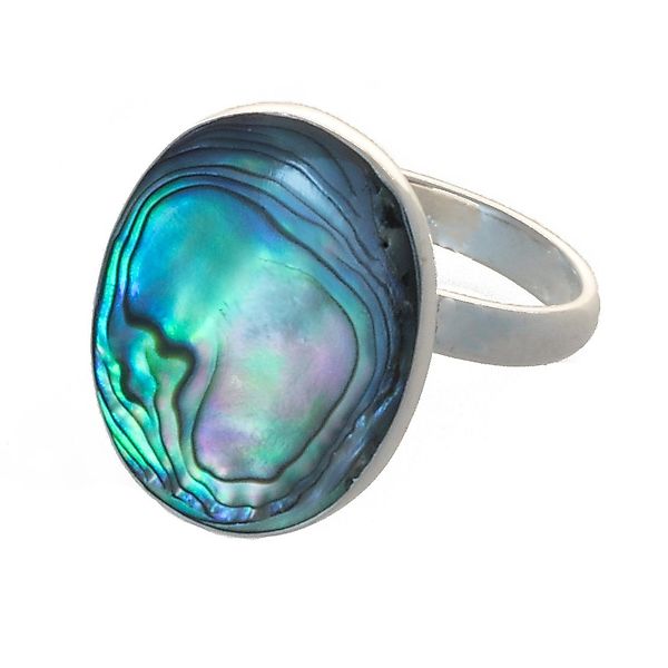 Bella Carina Silberring Ring mit Abalone günstig online kaufen