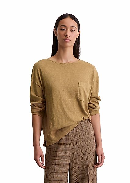 Marc OPolo Langarmshirt "aus Slub Jersey" günstig online kaufen